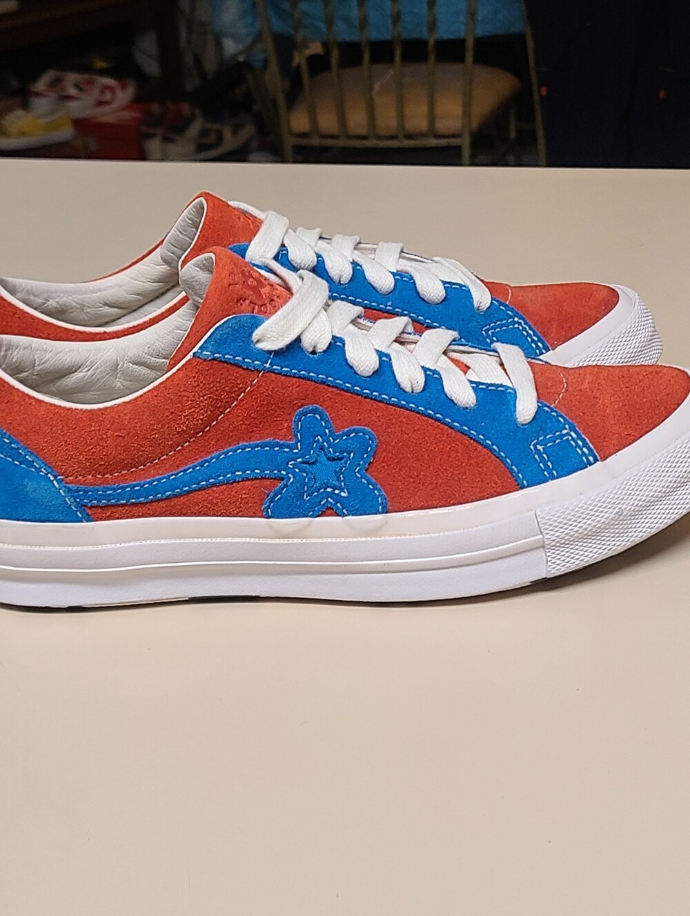 Converse Golf Le Fleur One Star Ox Molten Lava casual low top sneakers size 9 - Picture 8 of 10